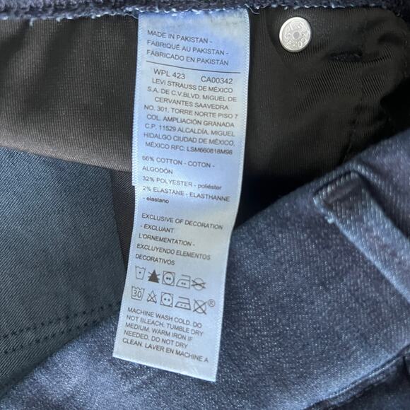 Levi's Shaping Perfect Pull On Skinny Super Stretch Jegging 16 NWT - Picture 8 of 8